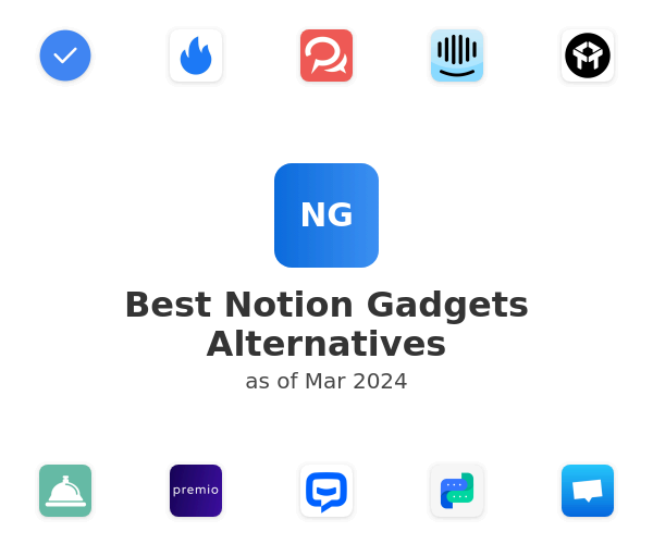 Best Notion Gadgets Alternatives