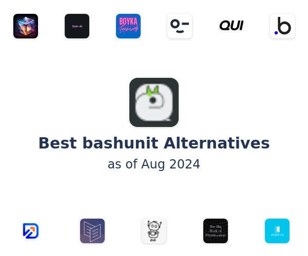 Best bashunit Alternatives