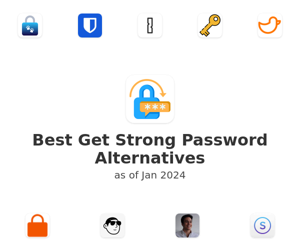 Best Get Strong Password Alternatives