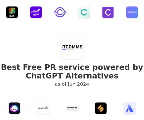 Best Free PR service powered by ChatGPT Alternatives