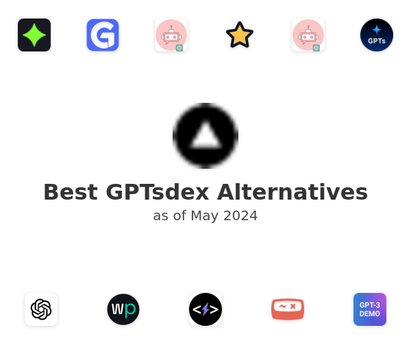 Best GPTsdex Alternatives