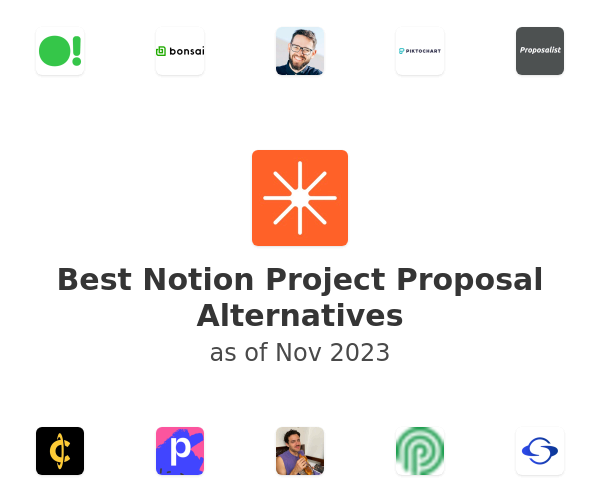 Best Notion Project Proposal Alternatives