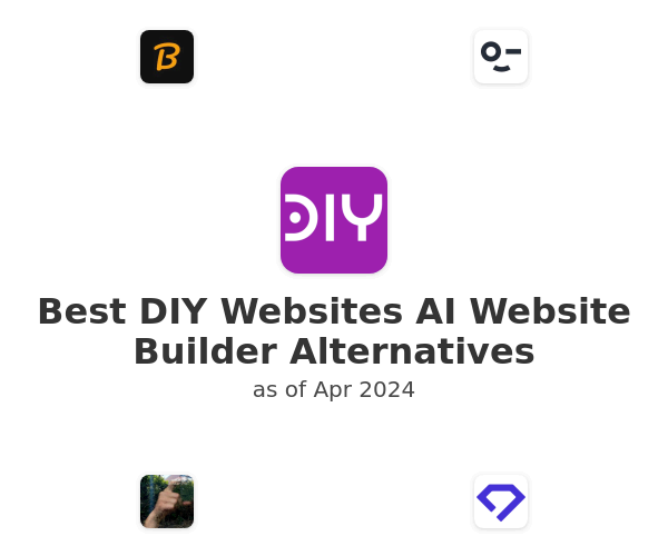 Best DIY Websites AI Website Builder Alternatives