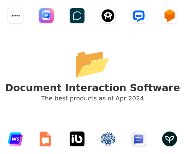 The best Document Interaction products