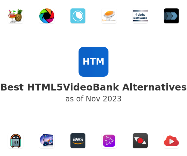 Best HTML5VideoBank Alternatives