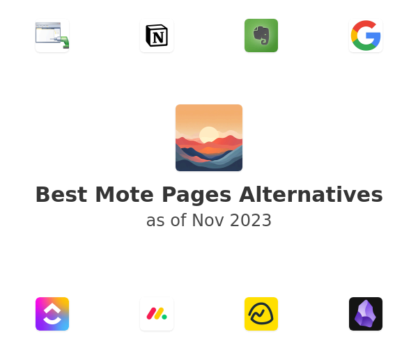 Best Mote Pages Alternatives