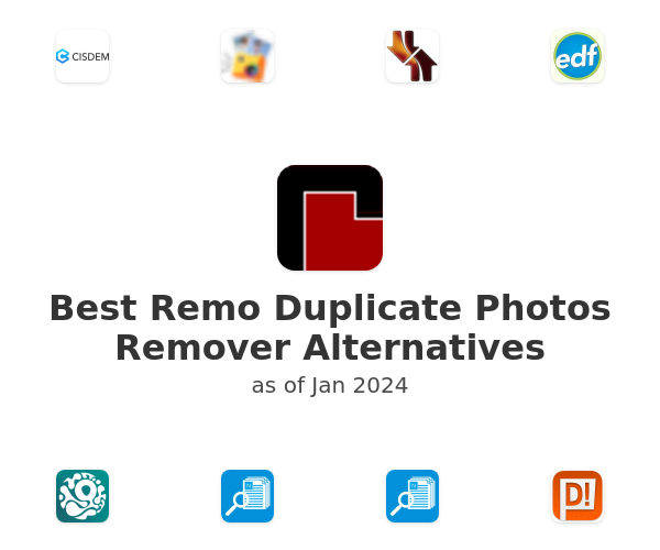 Best Remo Duplicate Photos Remover Alternatives