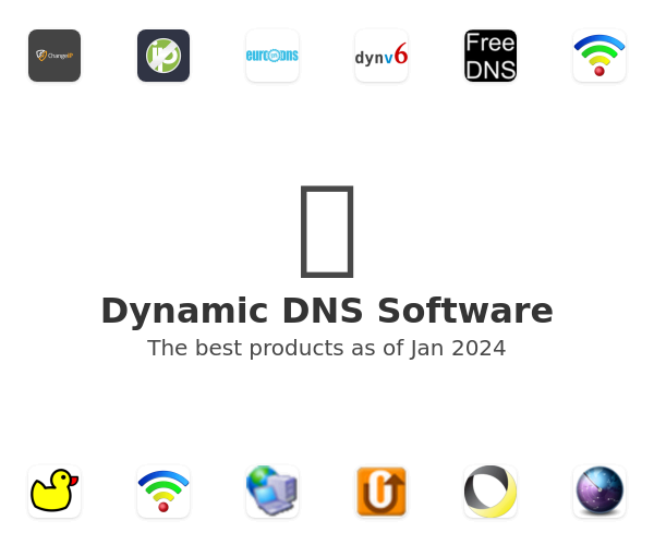 The best Dynamic DNS products
