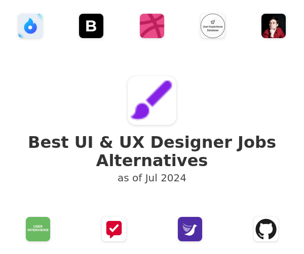 Best UI & UX Designer Jobs Alternatives