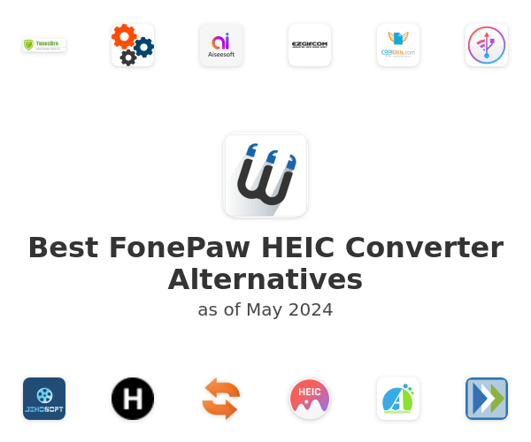 Best FonePaw HEIC Converter Alternatives