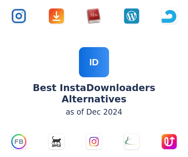 Best InstaDownloaders Alternatives