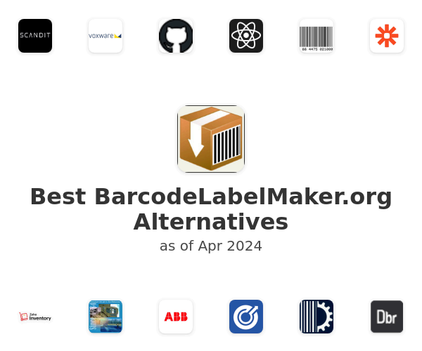 Best BarcodeLabelMaker.org Alternatives