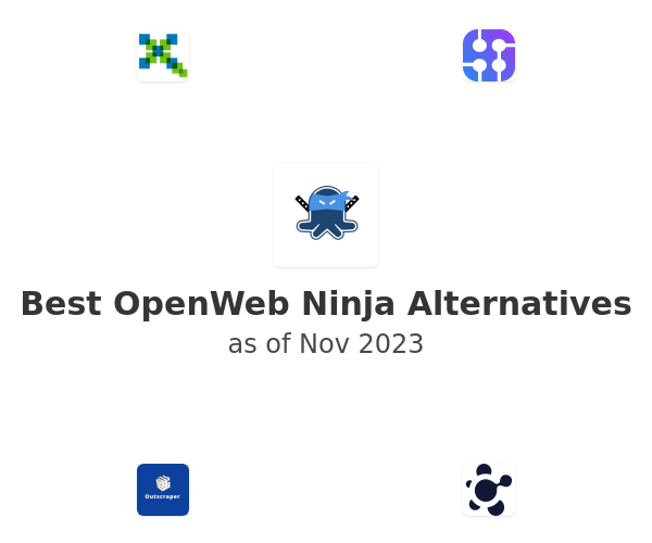Best OpenWeb Ninja Alternatives