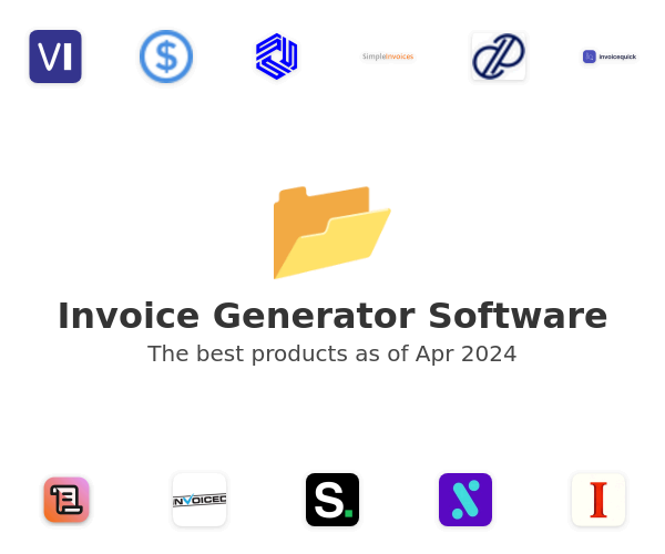 The best Invoice Generator products