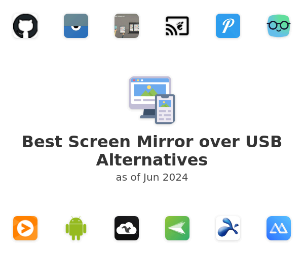 Best Screen Mirror over USB Alternatives
