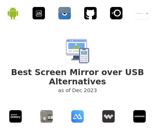 Best Screen Mirror over USB Alternatives