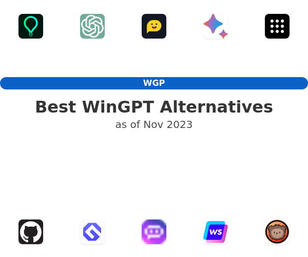 Best WinGPT Alternatives