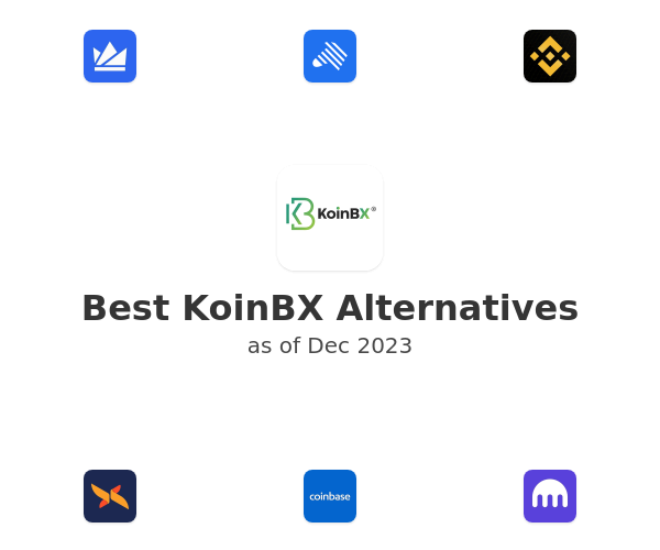 Best KoinBX Alternatives