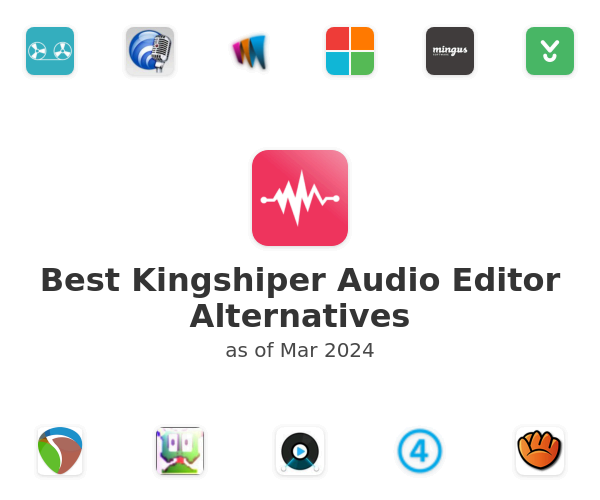 Best Kingshiper Audio Editor Alternatives