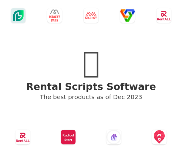 The best Rental Scripts products