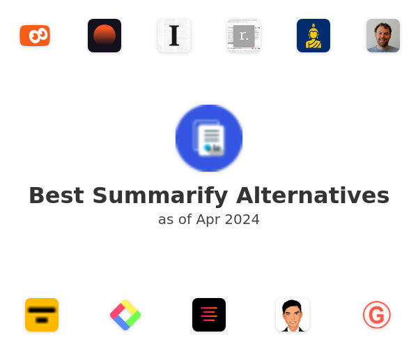 Best Summarify Alternatives