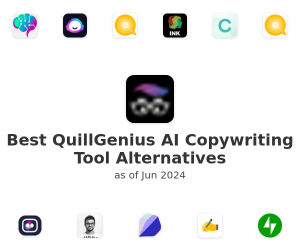 Best QuillGenius AI Copywriting Tool Alternatives