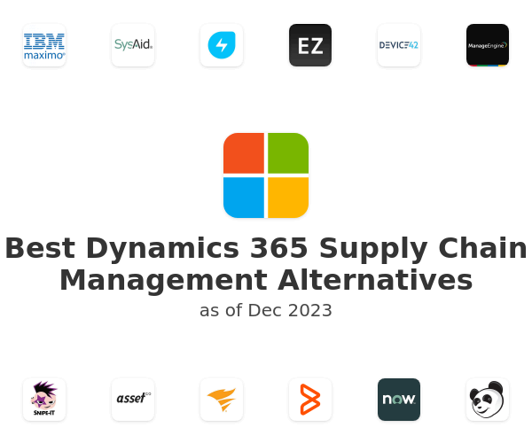 Best Dynamics 365 Supply Chain Management Alternatives