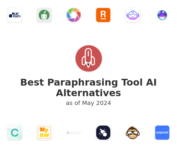 Best Paraphrasing Tool AI Alternatives