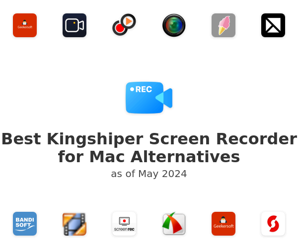 Best Kingshiper Screen Recorder for Mac Alternatives