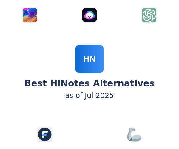 Best HiNotes Alternatives