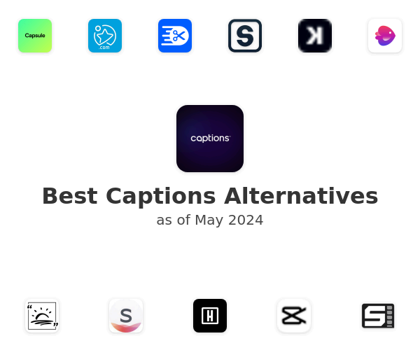 Best Captions Alternatives
