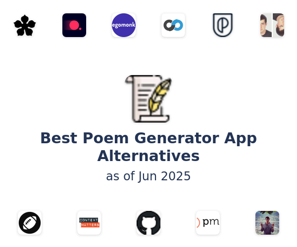 Best Poem Generator App Alternatives