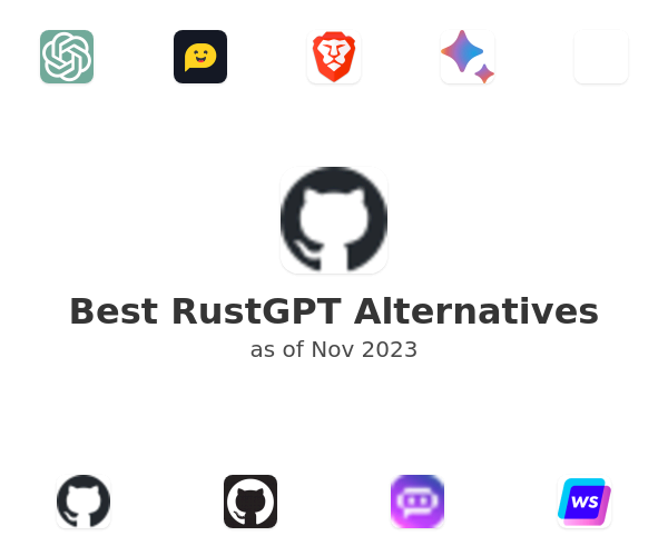 Best RustGPT Alternatives