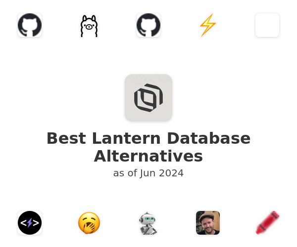 Best Lantern Database Alternatives