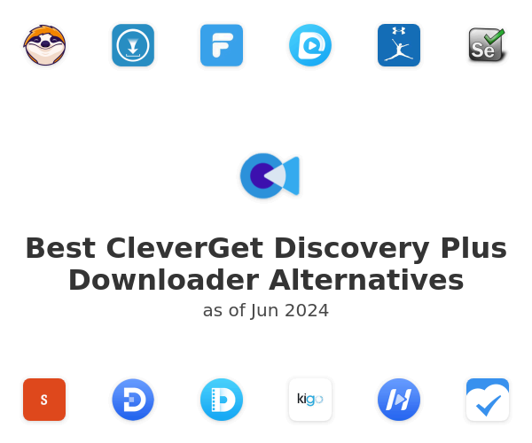 Best CleverGet Discovery Plus Downloader Alternatives