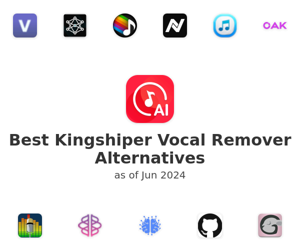 Best Kingshiper Vocal Remover Alternatives