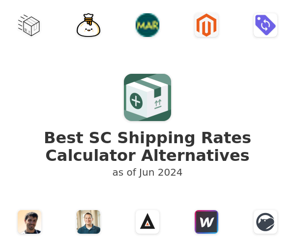 Best SC Shipping Rates Calculator Alternatives