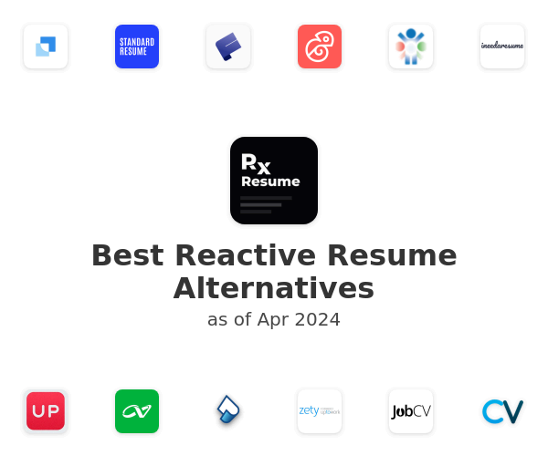 Best Reactive Resume Alternatives