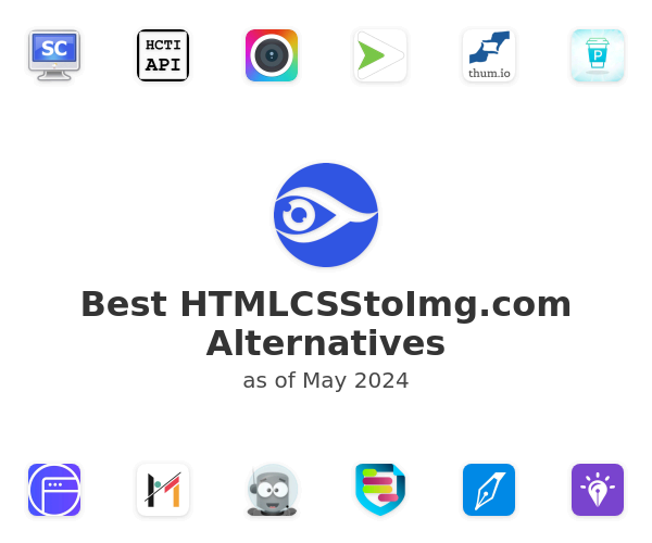 Best HTMLCSStoImg.com Alternatives