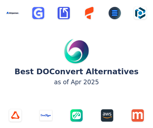 Best DOConvert Alternatives