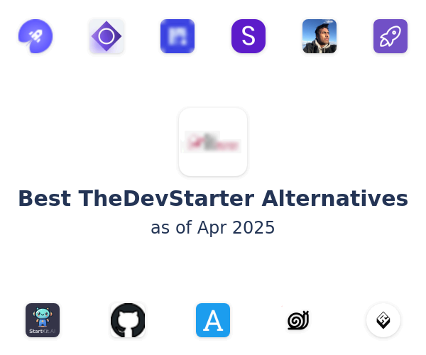 Best TheDevStarter Alternatives