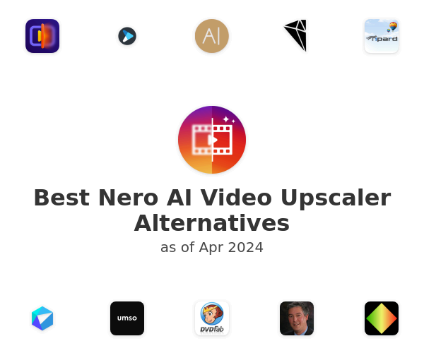 Best Nero AI Video Upscaler Alternatives