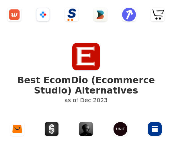Best EcomDio (Ecommerce Studio) Alternatives