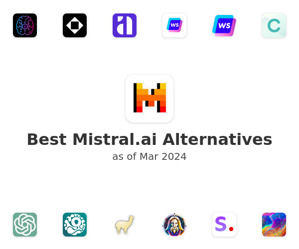 Best Mistral.ai Alternatives