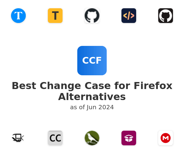 Best Change Case for Firefox Alternatives