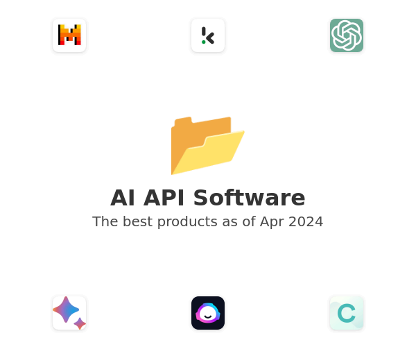 The best AI API products