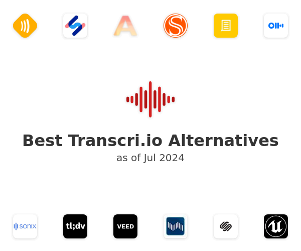 Best Transcri.io Alternatives