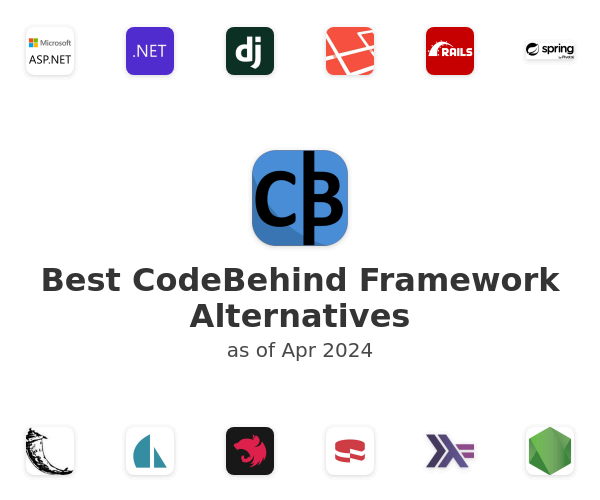 Best CodeBehind Framework Alternatives