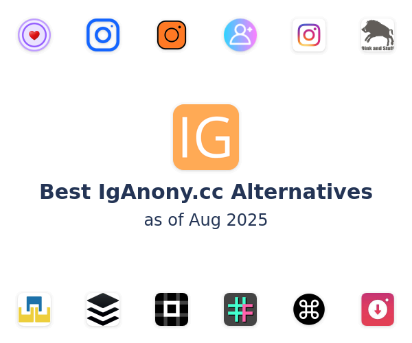 Best IgAnony.cc Alternatives