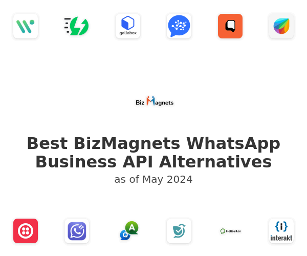 Best BizMagnets WhatsApp Business API Alternatives